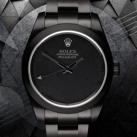 rolex milgauss middle east pvd|rolex milgauss dark knight price.